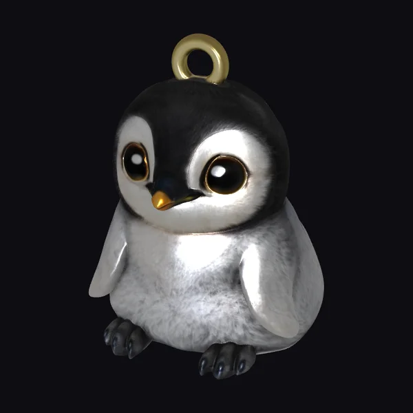 Adorable Penguin Charm