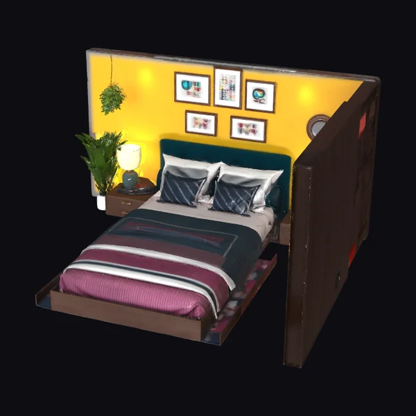 Cozy Colorful Bedroom