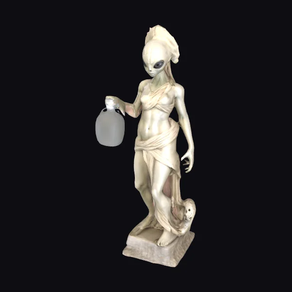 Ancient Alien Statue