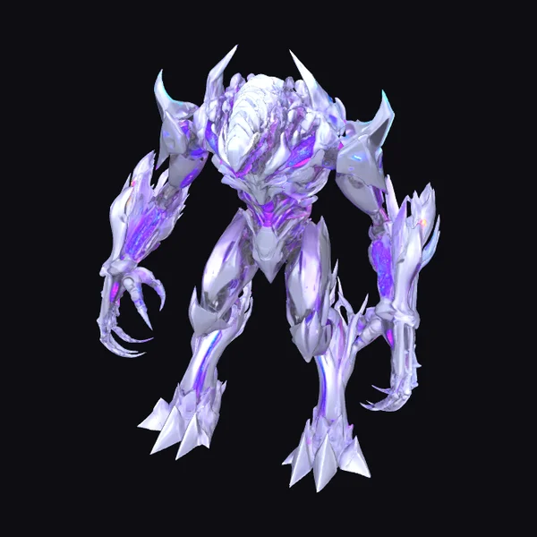Crystalline Alien Mech