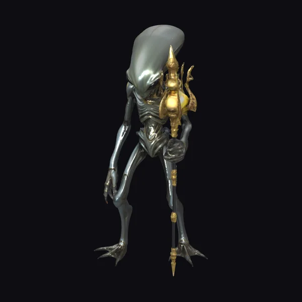 Alien Overlord Figure