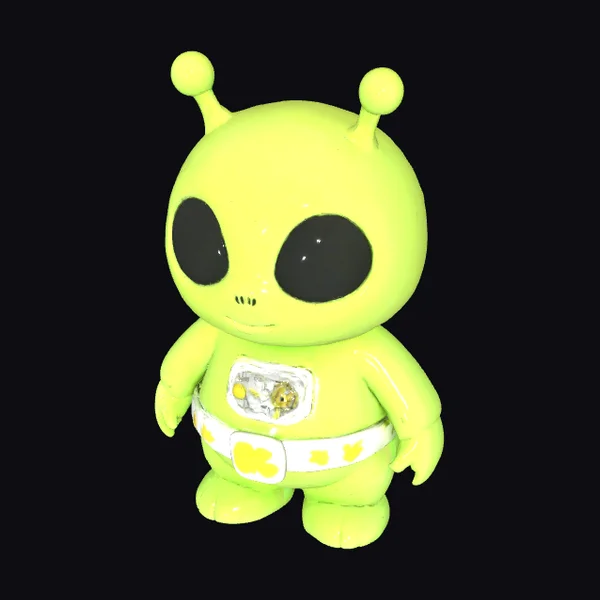 Cute Alien Toy Figure