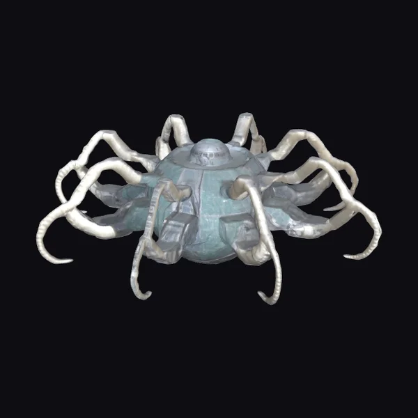 Alien Cephalopod Spacecraft