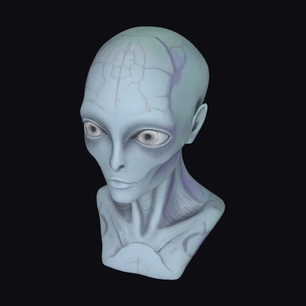 Alien Female Upper Body