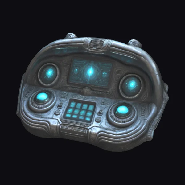 Alien Spaceship Control Panel