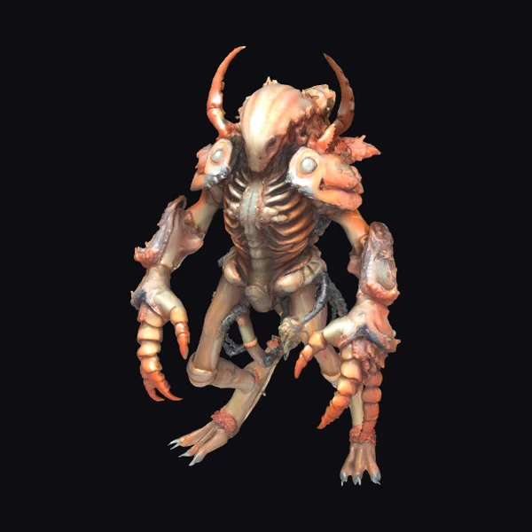 Crab Warrior Hybrid Alien