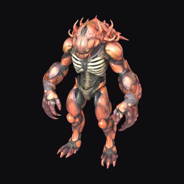 Crab Warrior Hybrid Alien