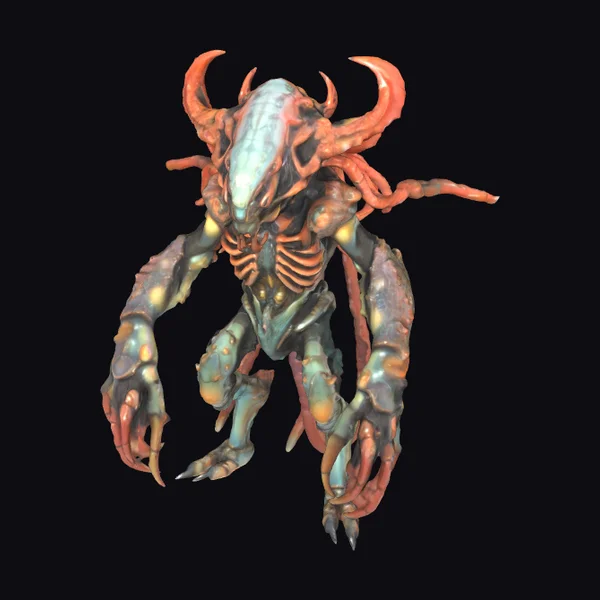 Alien Crab Warrior Hybrid
