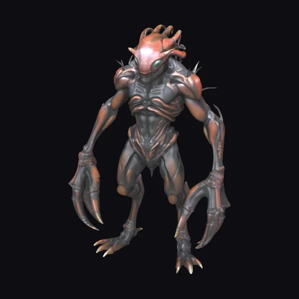 Crab Warrior Hybrid Alien