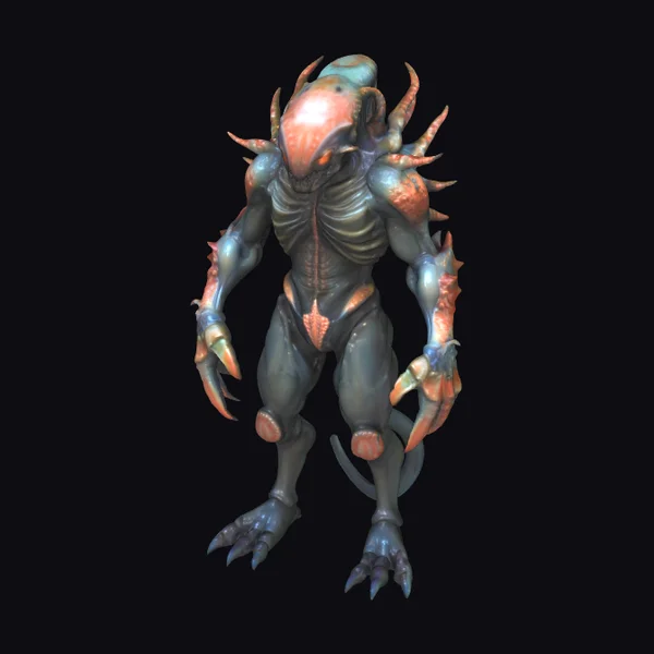 Crab Warrior Alien Hybrid