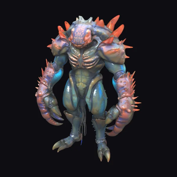 Crab Warrior Hybrid Alien