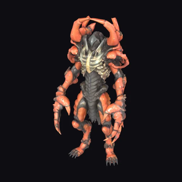 Crab Warrior Hybrid Alien