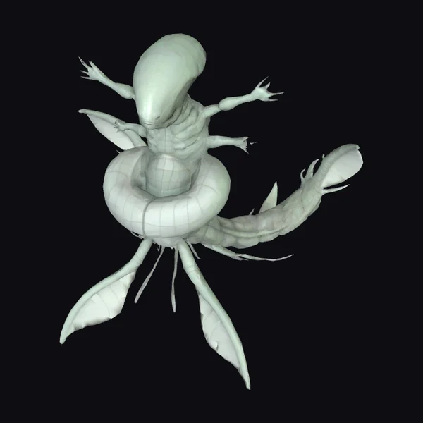 Alien Serpent Entity