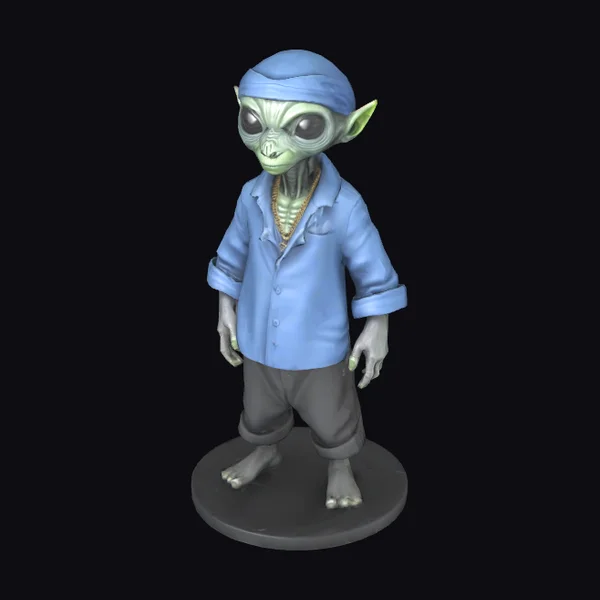 Alien Gangster Figurine