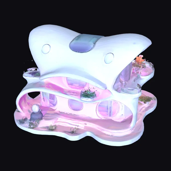 Futuristic Alien Abode