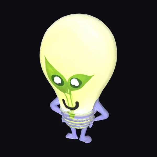 Alien Light Bulb Creature