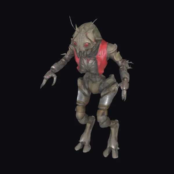 Alien Prawn Creature