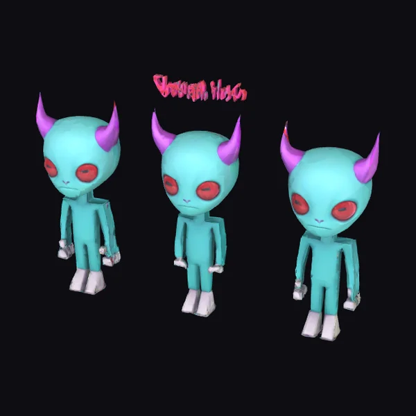 Alien Creatures Trio