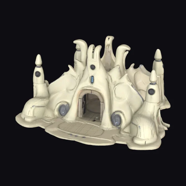 Alien Military Base Structure