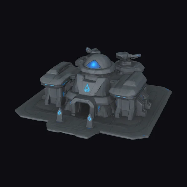 Alien Fortress Structure