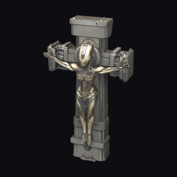 Alien on Cross