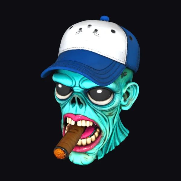 Zombie Baseball Cap