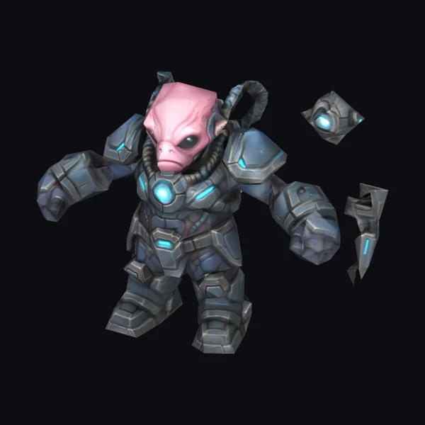 Alien Engineer Robot