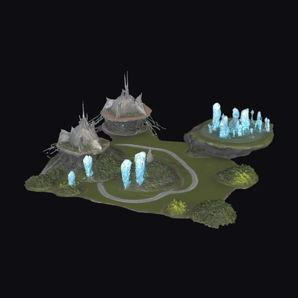 Floating Islands Terrain