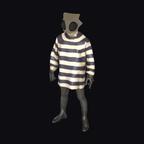 Alien in Striped Garment