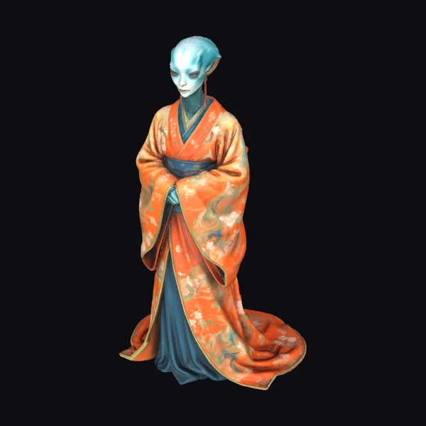 Alien in Kimono