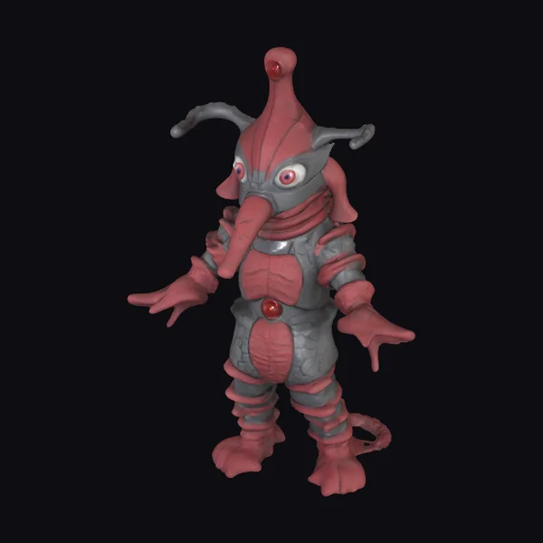 Alien Kaiju Creature