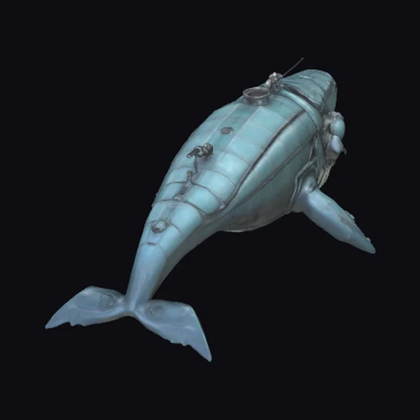 Biomechanical Humpback Whale