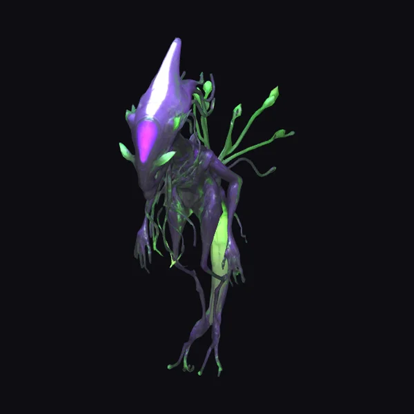 Biomechanical Void Creature