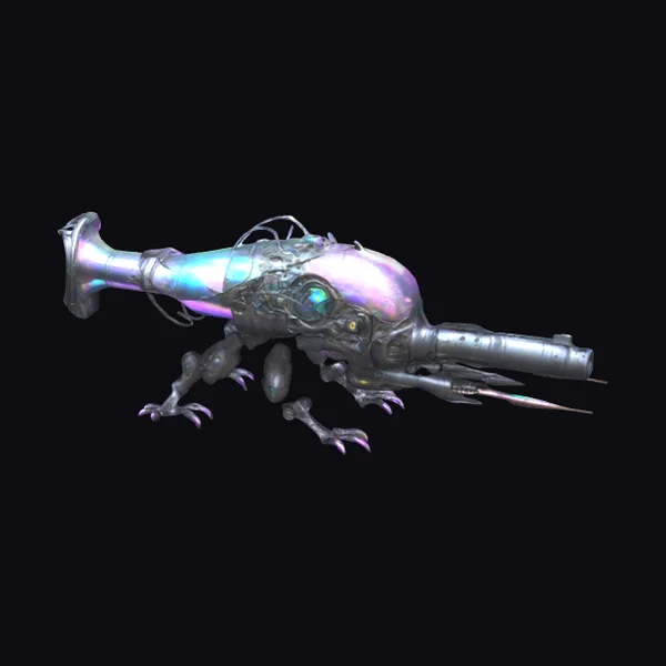 Biomechanical Bazooka Creature