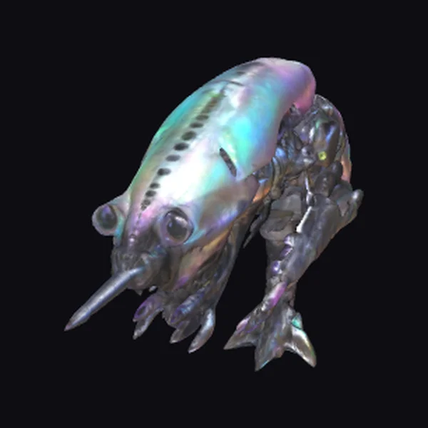 Biomechanical Alien Creature