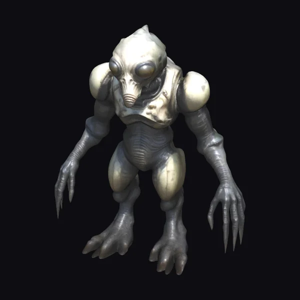 Alien Armored Creature