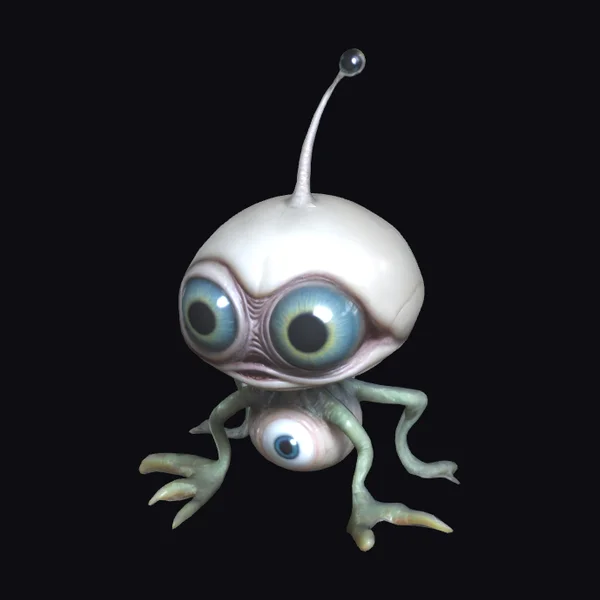 Eyeball Alien Creature