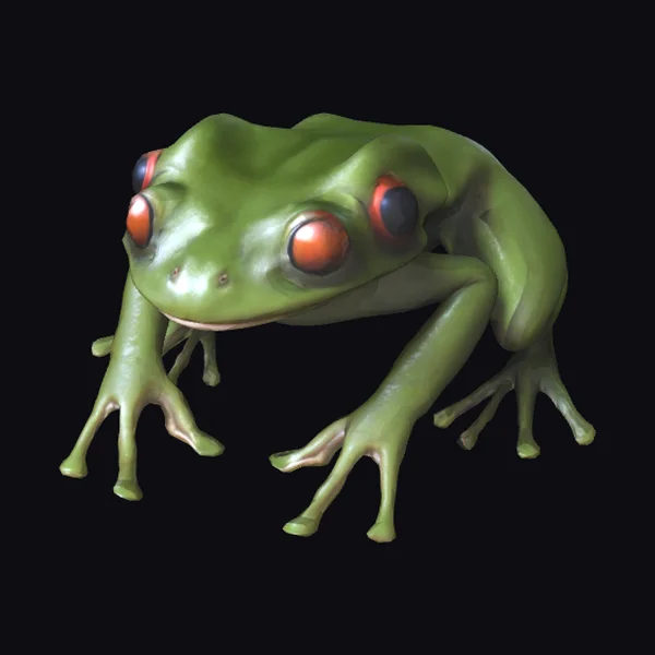 Alien Sci-Fi Frog