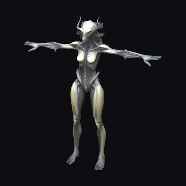 Alien Female Warrior