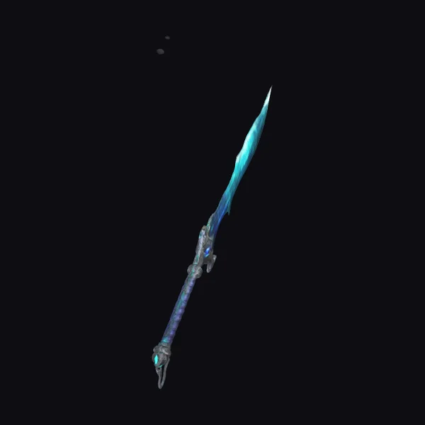 Alien Crystal Sword