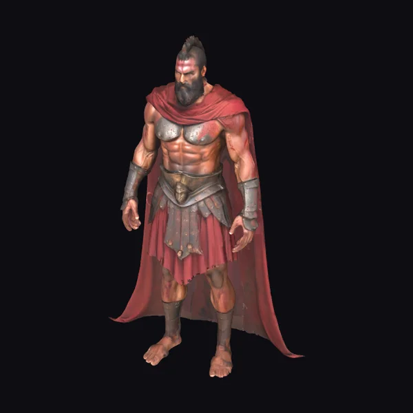 Ancient Spartan Warrior