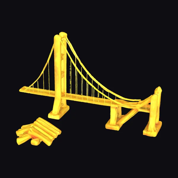 Golden Gate Bridge Fries