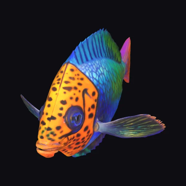 Vibrant Tropical Fish Model