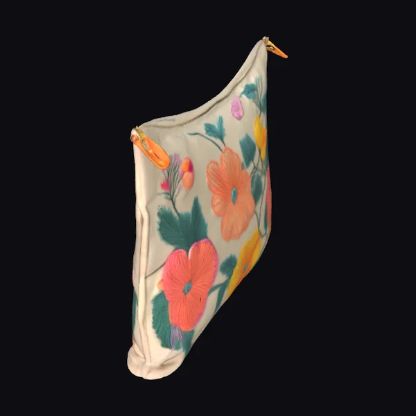 Embroidered Canvas Tote Bag