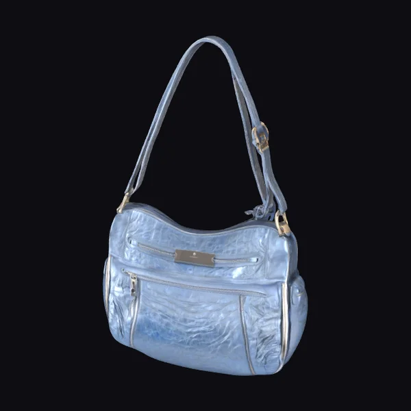 Midnight Blue Satchel