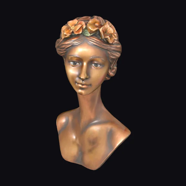 Ballerina Bust with Flower Crown
