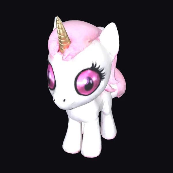 Pink Unicorn Toy