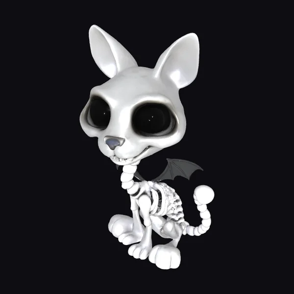 Bat Cat Skeleton