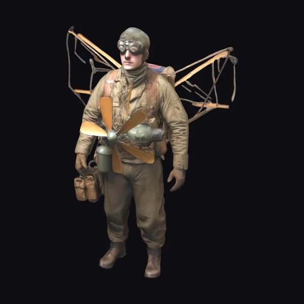 WWI Propeller Soldier