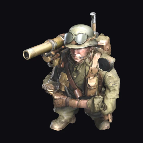 WWI Soldier with Jetpack